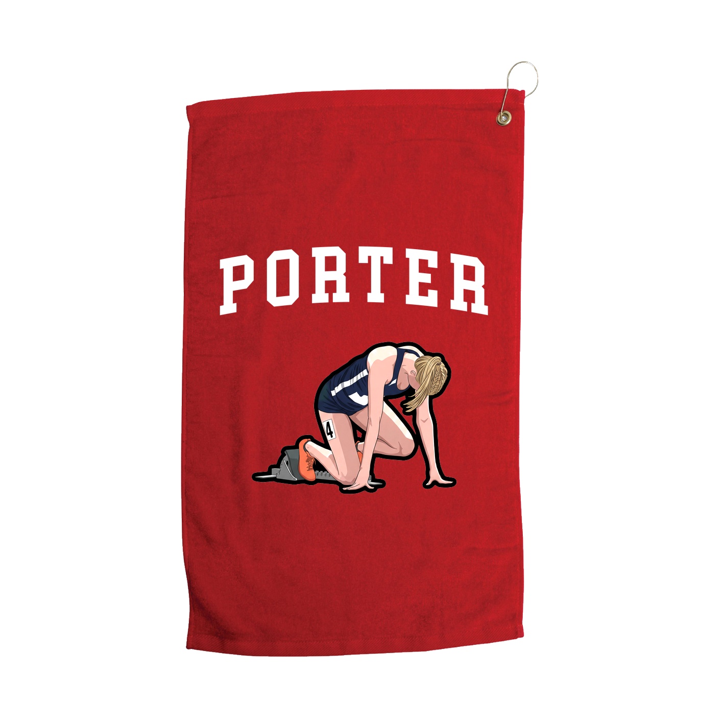 Golf Towel — Shirsey in Red