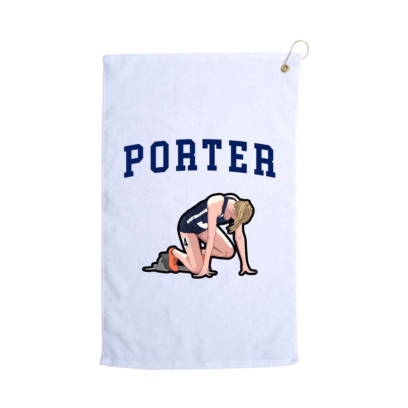 Golf Towel — Shirsey in White