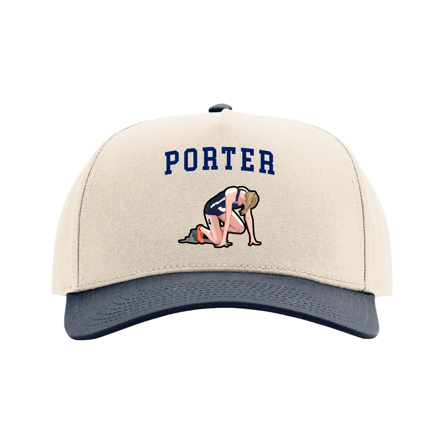 Full Fabric Five-Panel Champ Cap