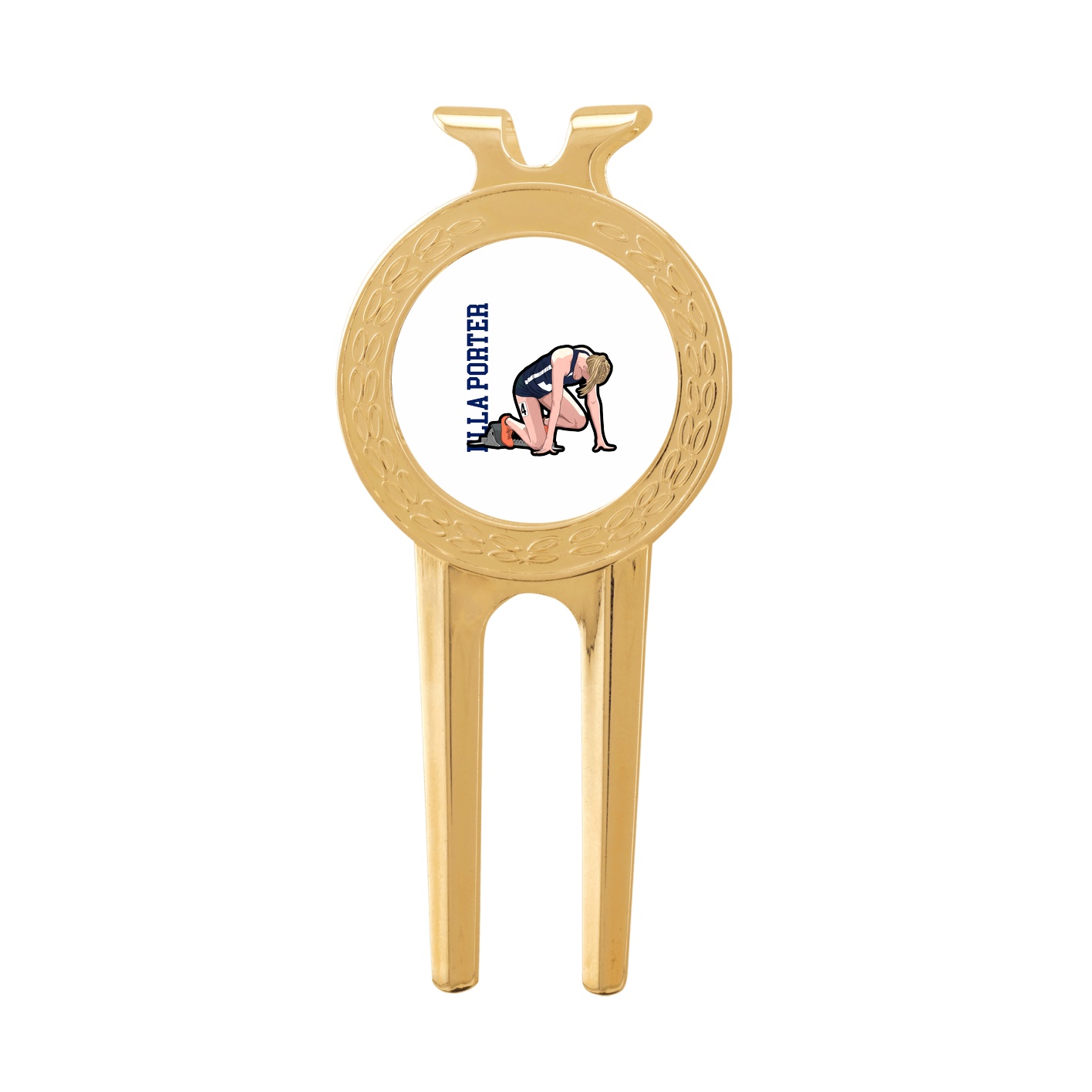 Divot Tool with Ball Marker — Name Vertical in Classic