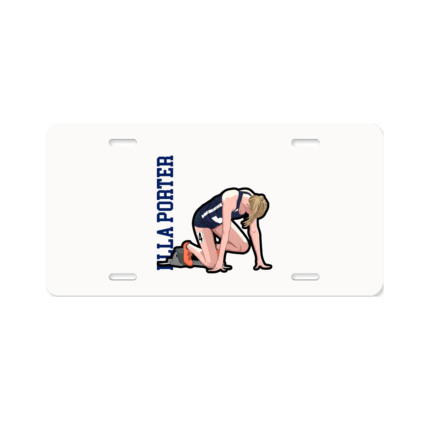 Aluminum License Plate