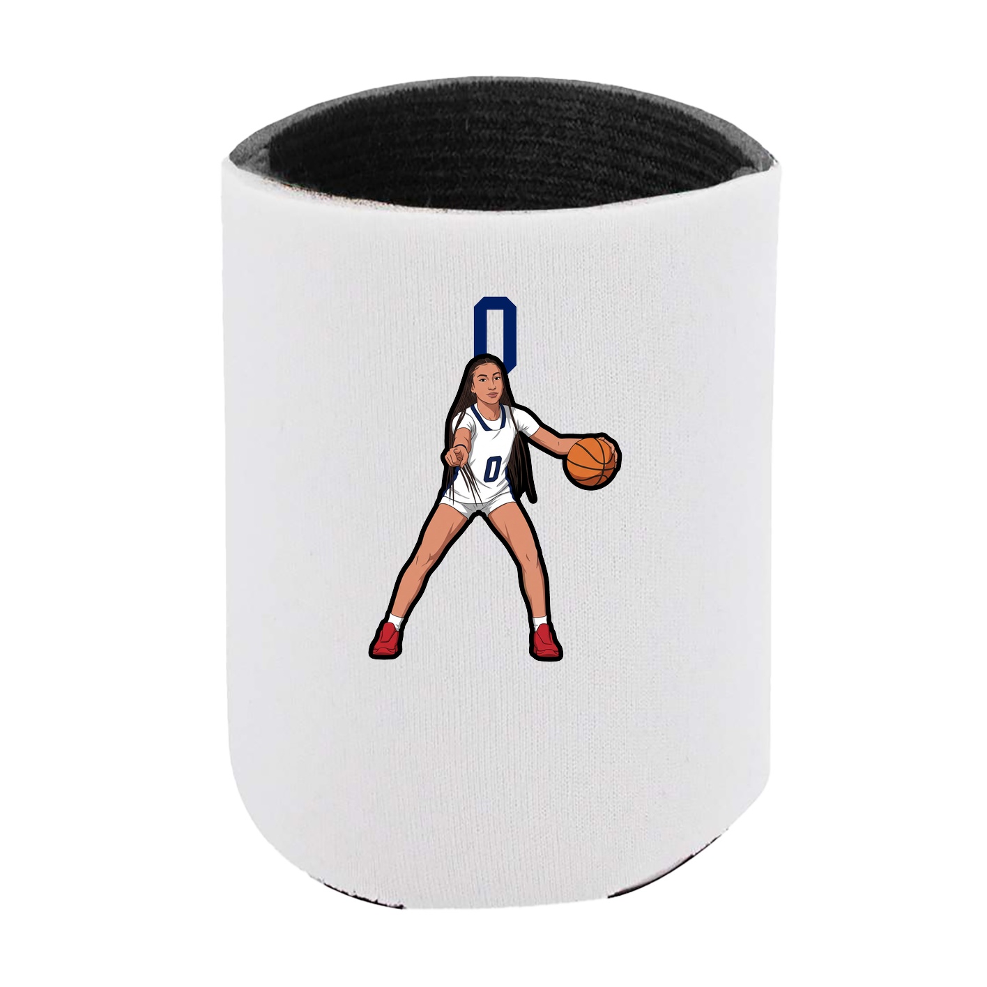 Can Holder — Number Top in White
