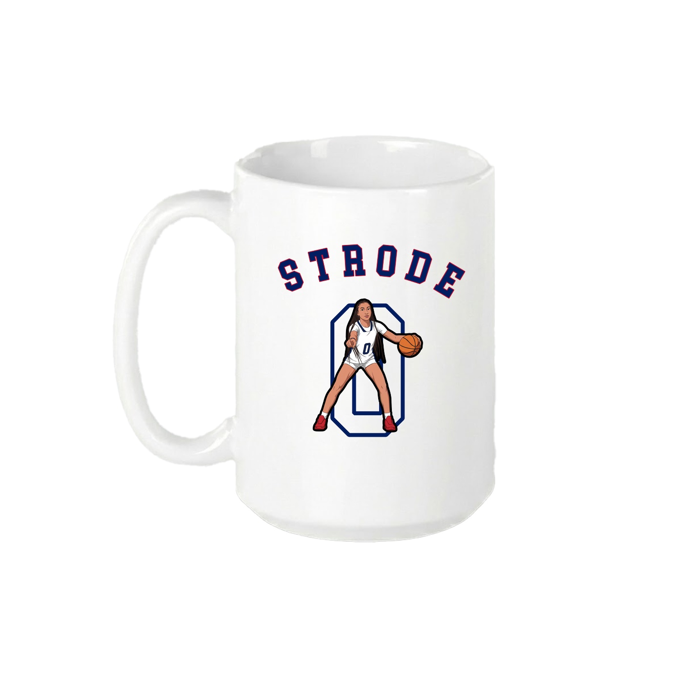 15oz Coffee Mug — Shirsey Arch in White