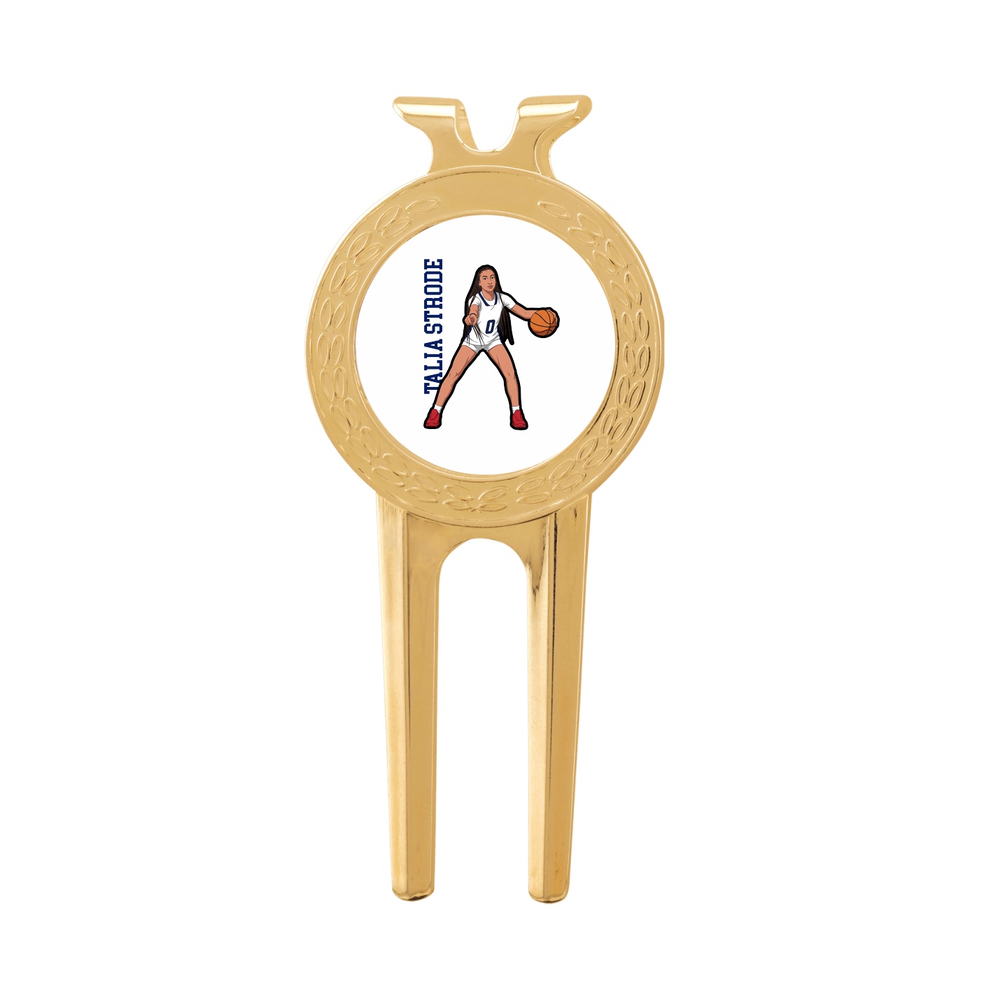 Divot Tool with Ball Marker — Name Vertical in Classic