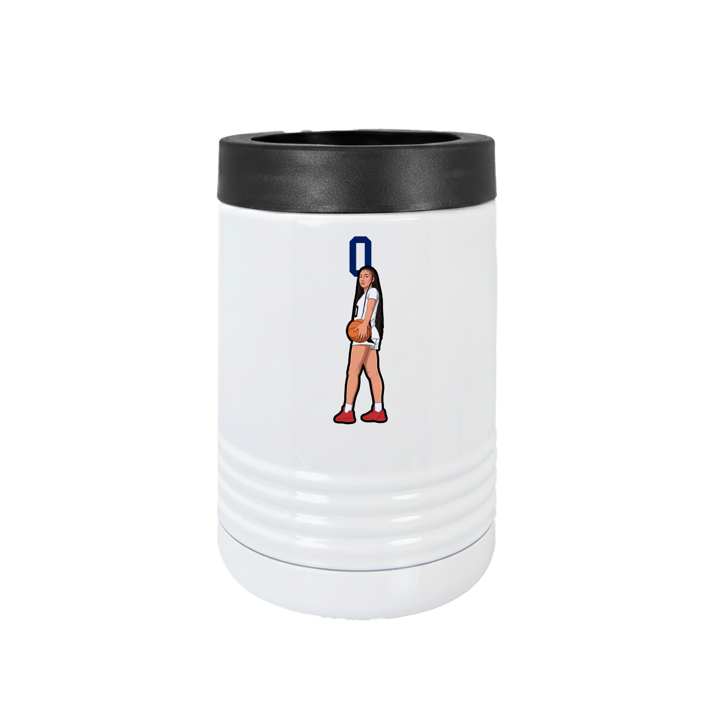 Beverage Holder — Number Top in White