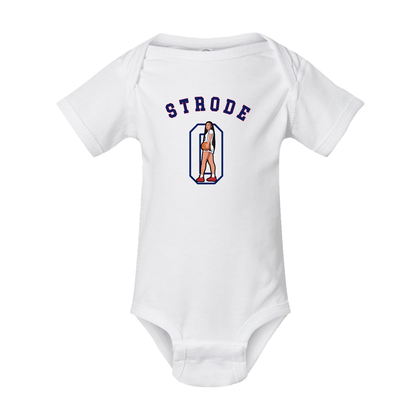 Baby Onesie — Shirsey Arch in White