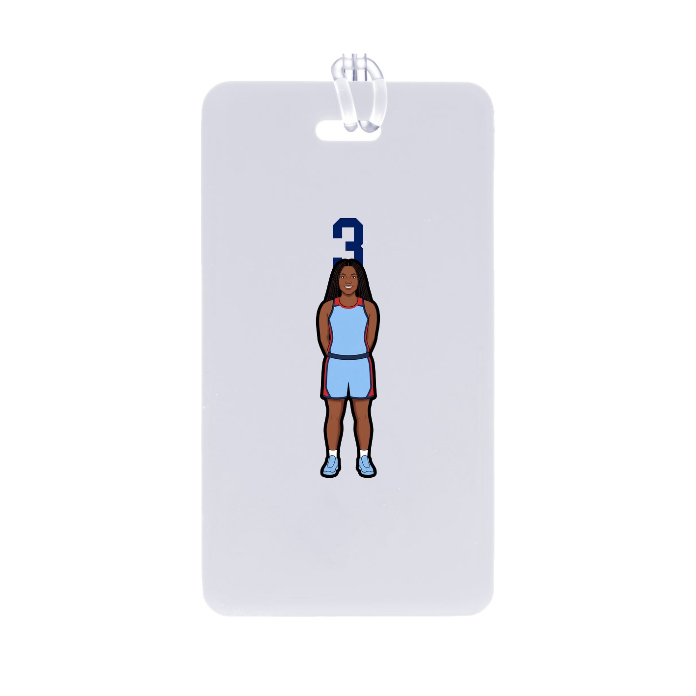 Bag Tag — Number Top in Classic