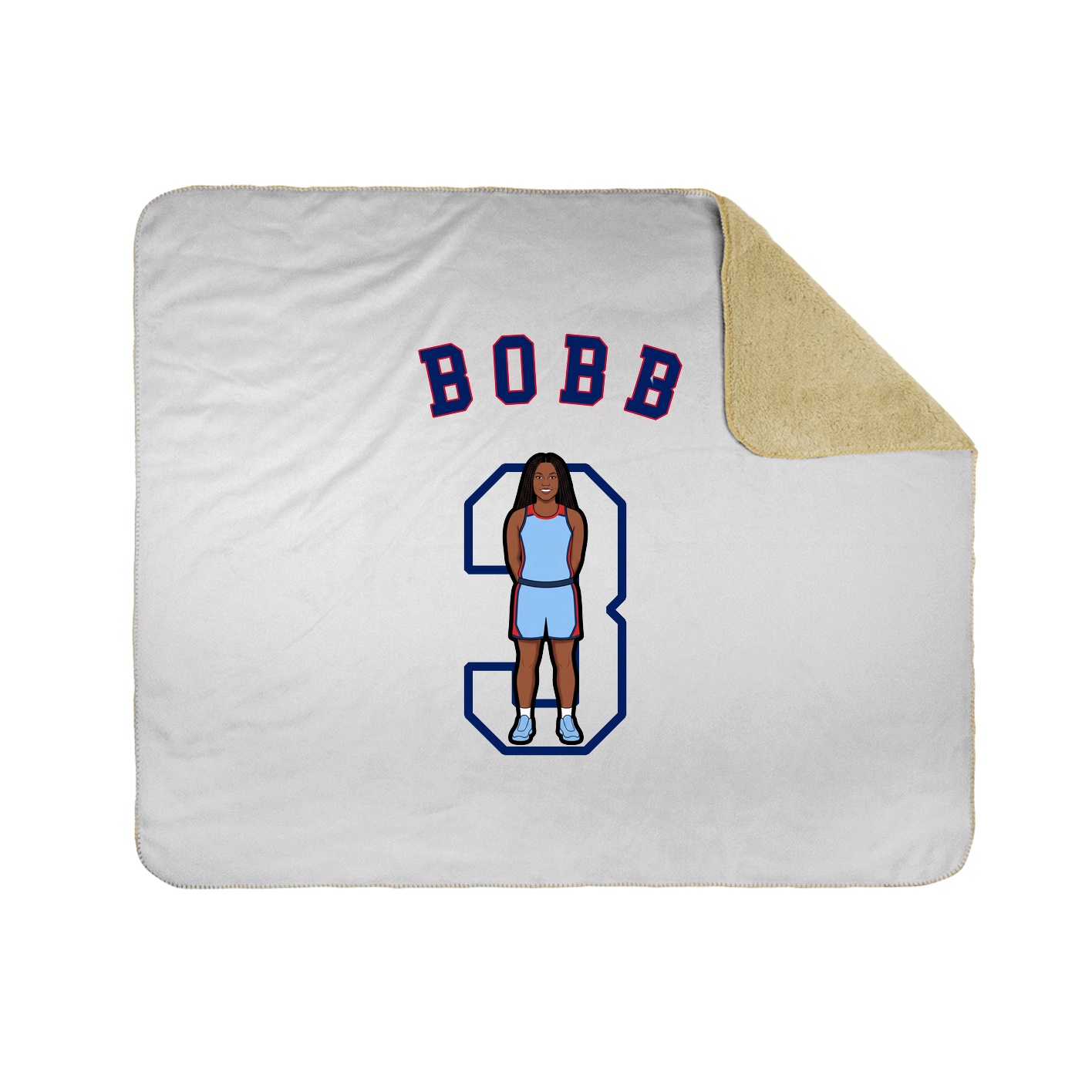 Throw Blanket — Shirsey Arch in White