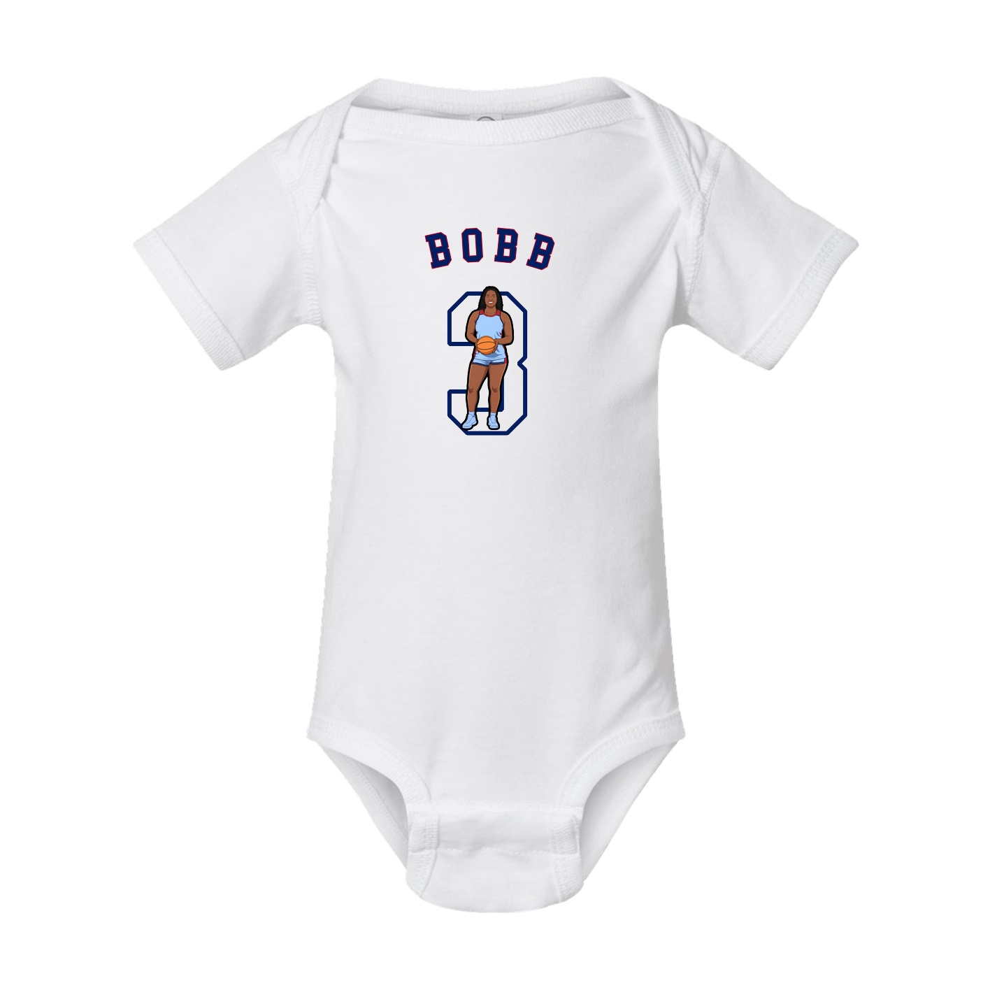 Baby Onesie — Shirsey Arch in White