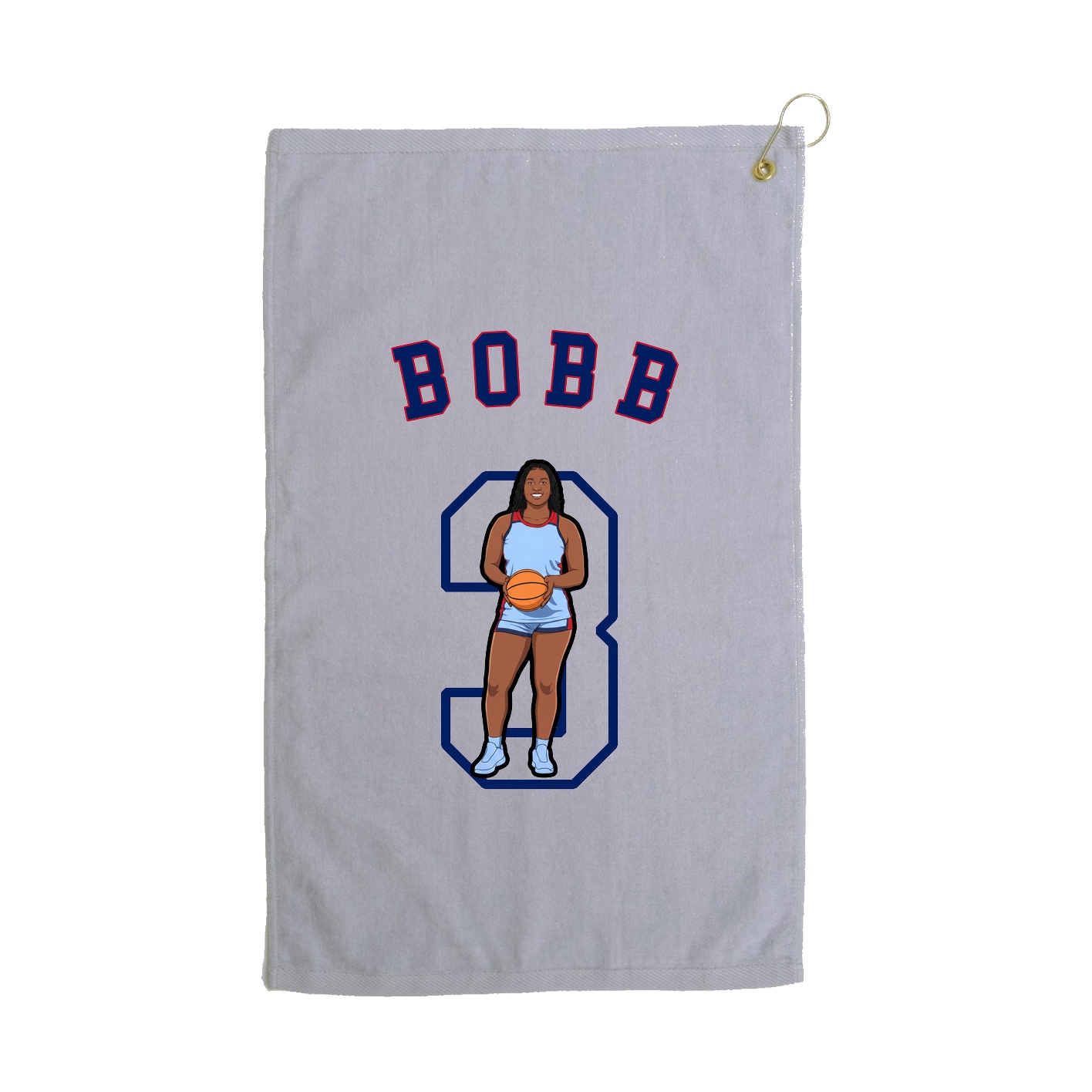 Golf Towel — Shirsey Arch in Grey