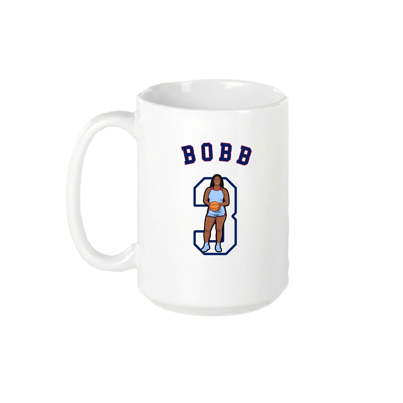 15oz Coffee Mug — Shirsey Arch in White