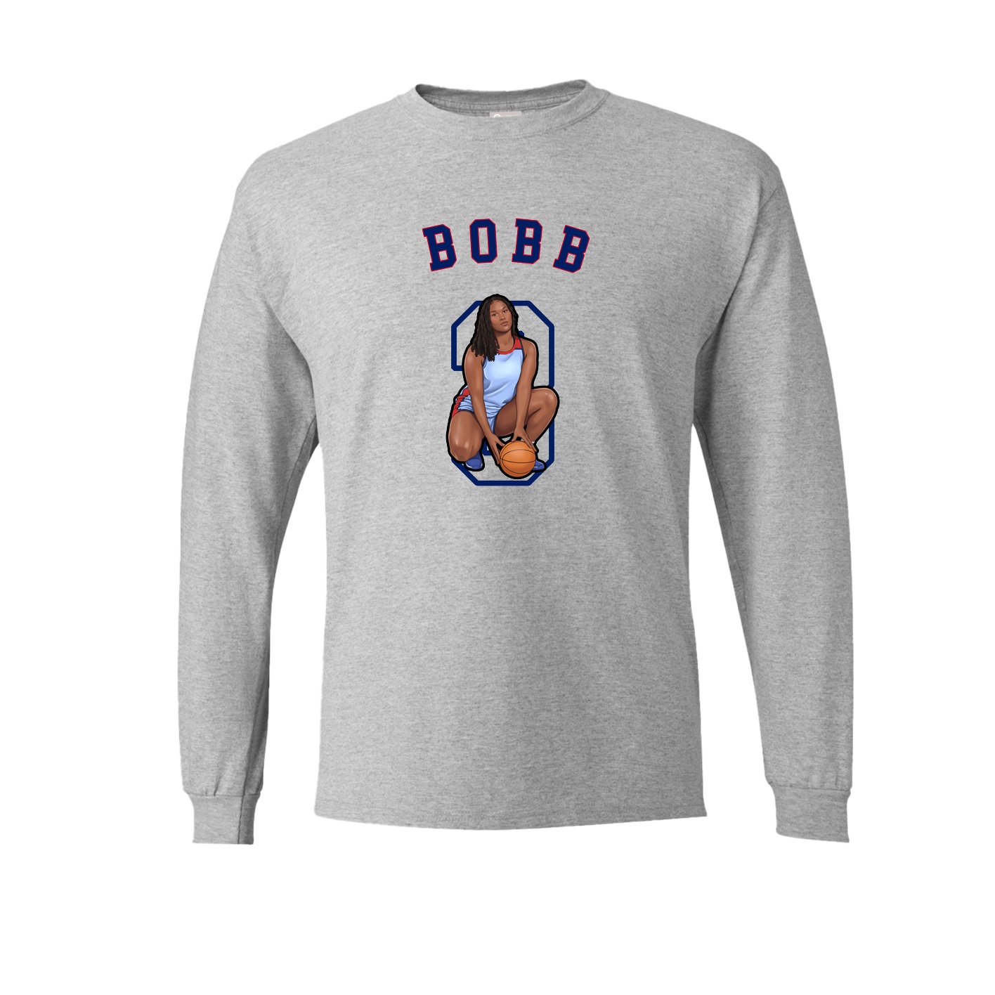 Long Sleeve Tee — Shirsey Arch in Grey