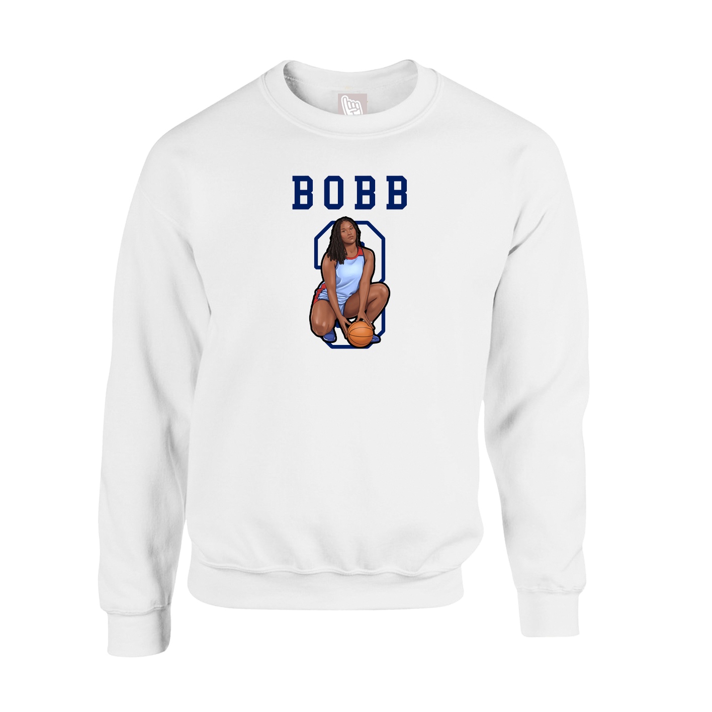 Fleece Crew — Shirsey in White