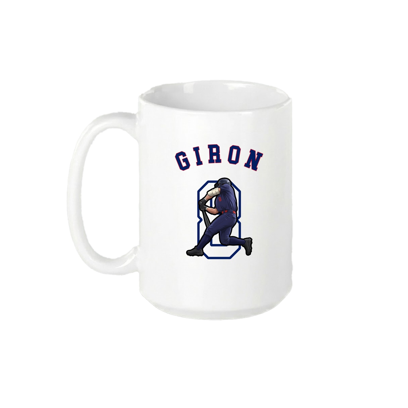 15oz Coffee Mug — Shirsey Arch in White