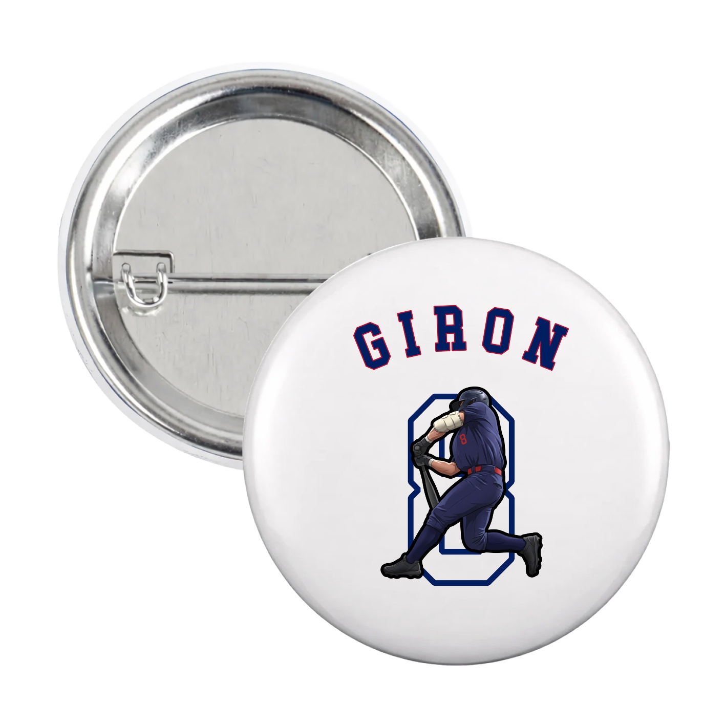 Game Day Button — Shirsey Arch in White