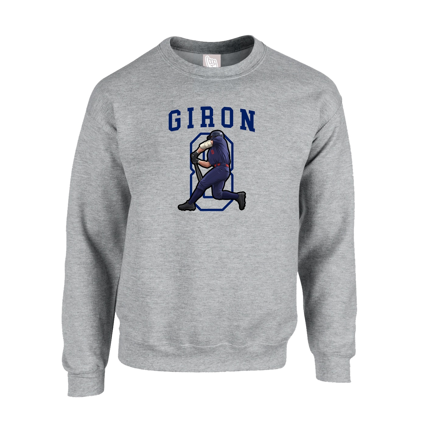 Fleece Crew — Shirsey in Grey