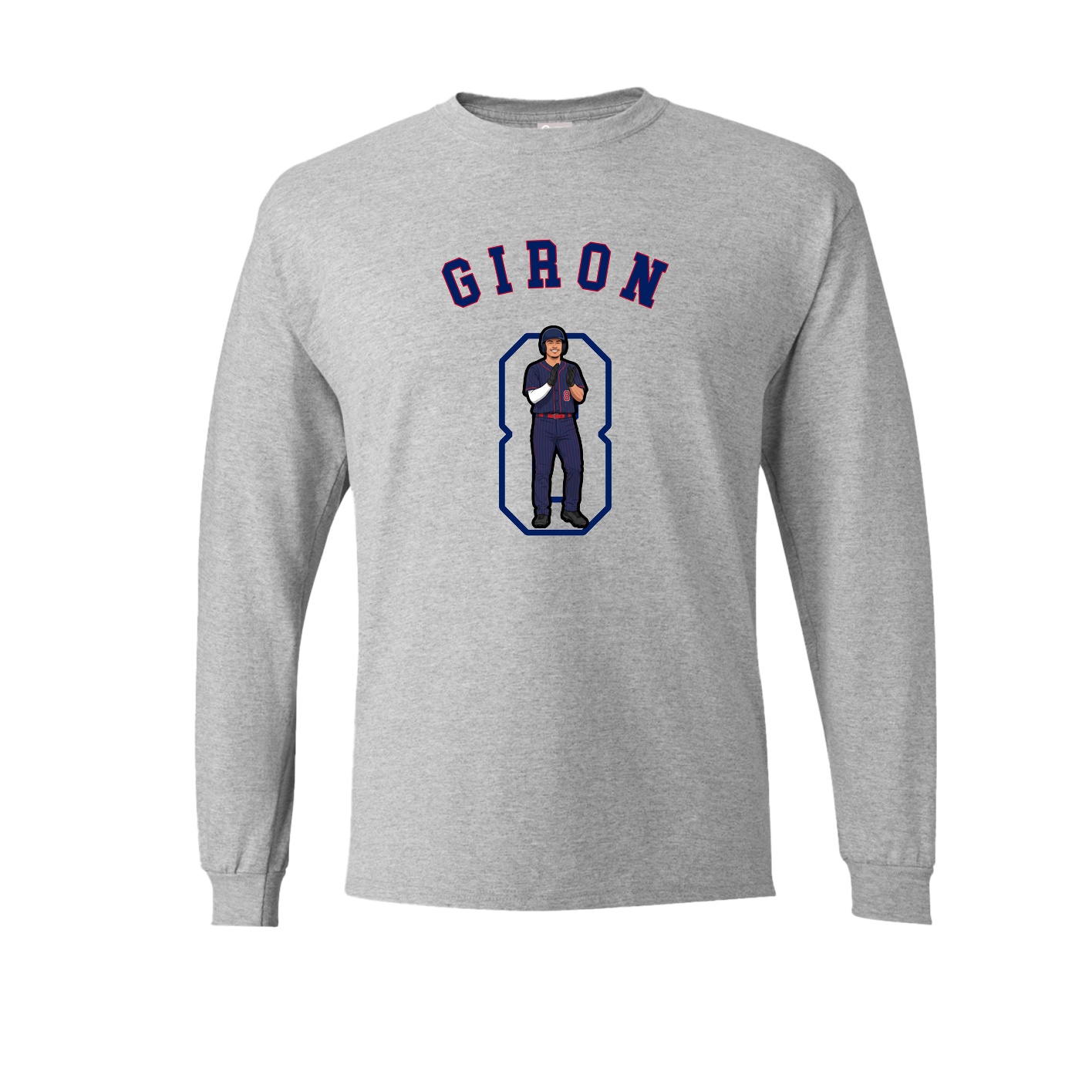 Long Sleeve Tee — Shirsey Arch in Grey