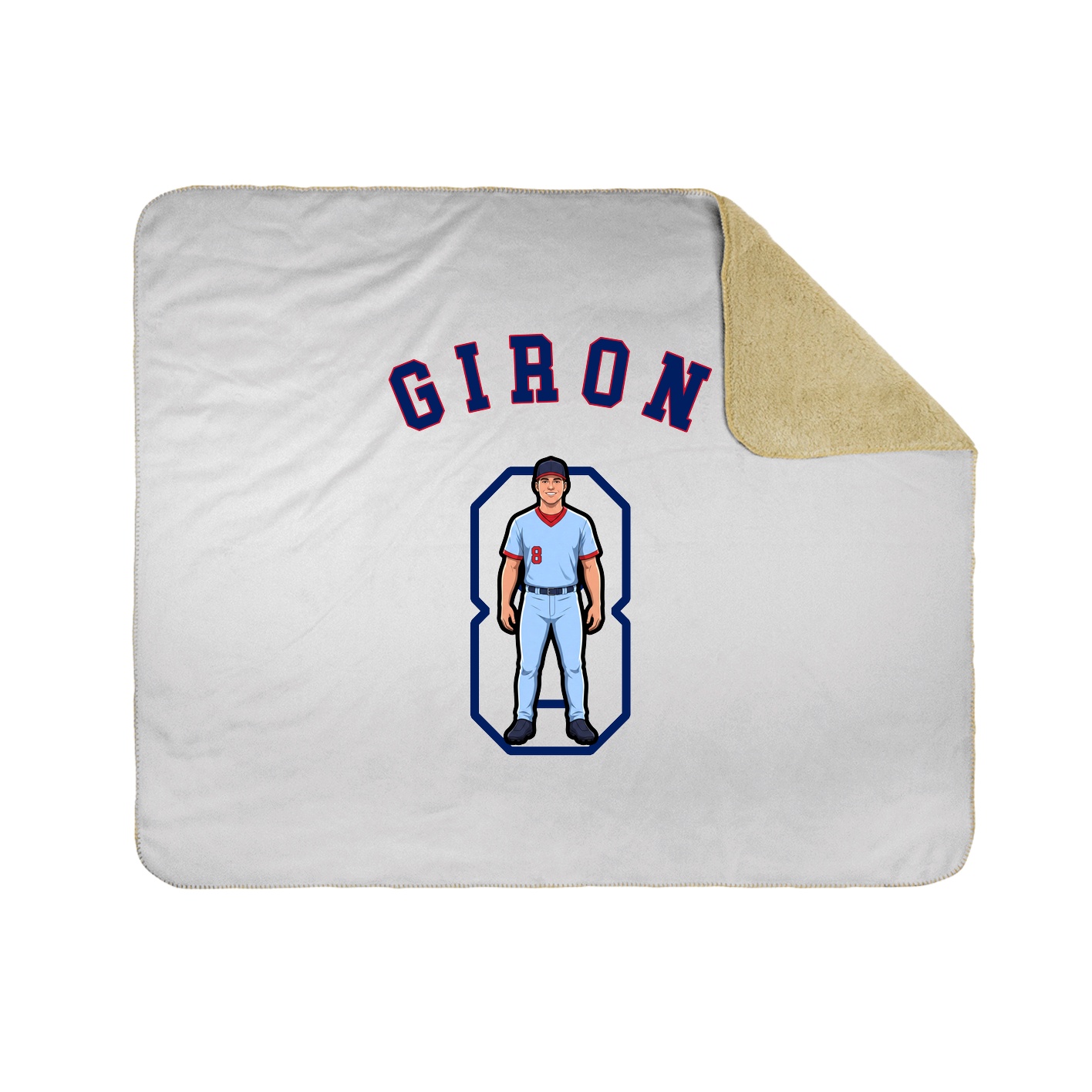 Throw Blanket — Shirsey Arch in White