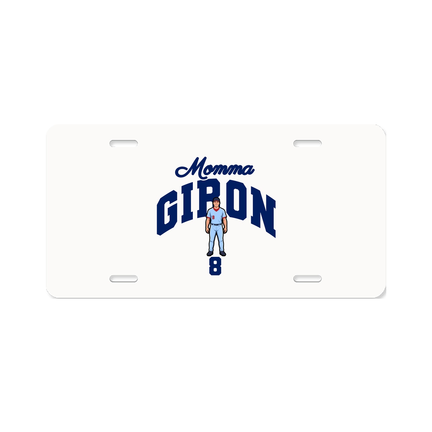 License Plate — Mothers Day Arch in Classic
