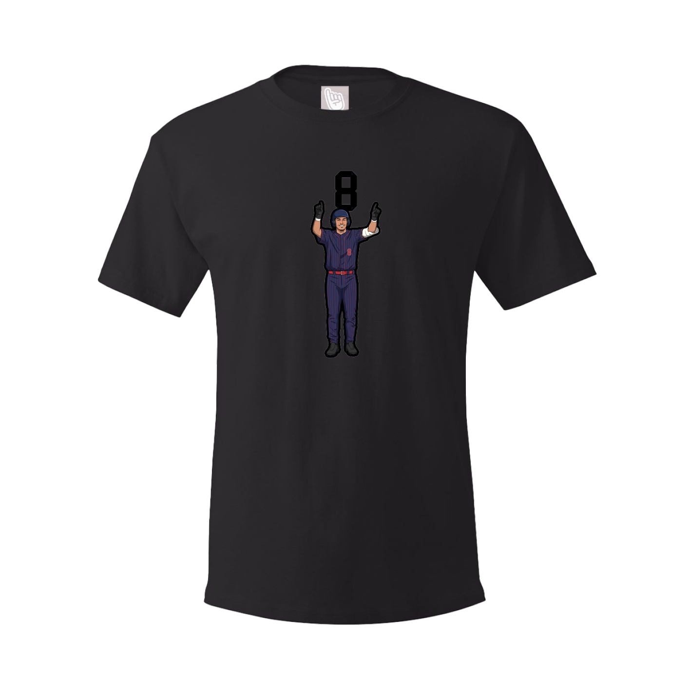 Tee — Number Top in Black