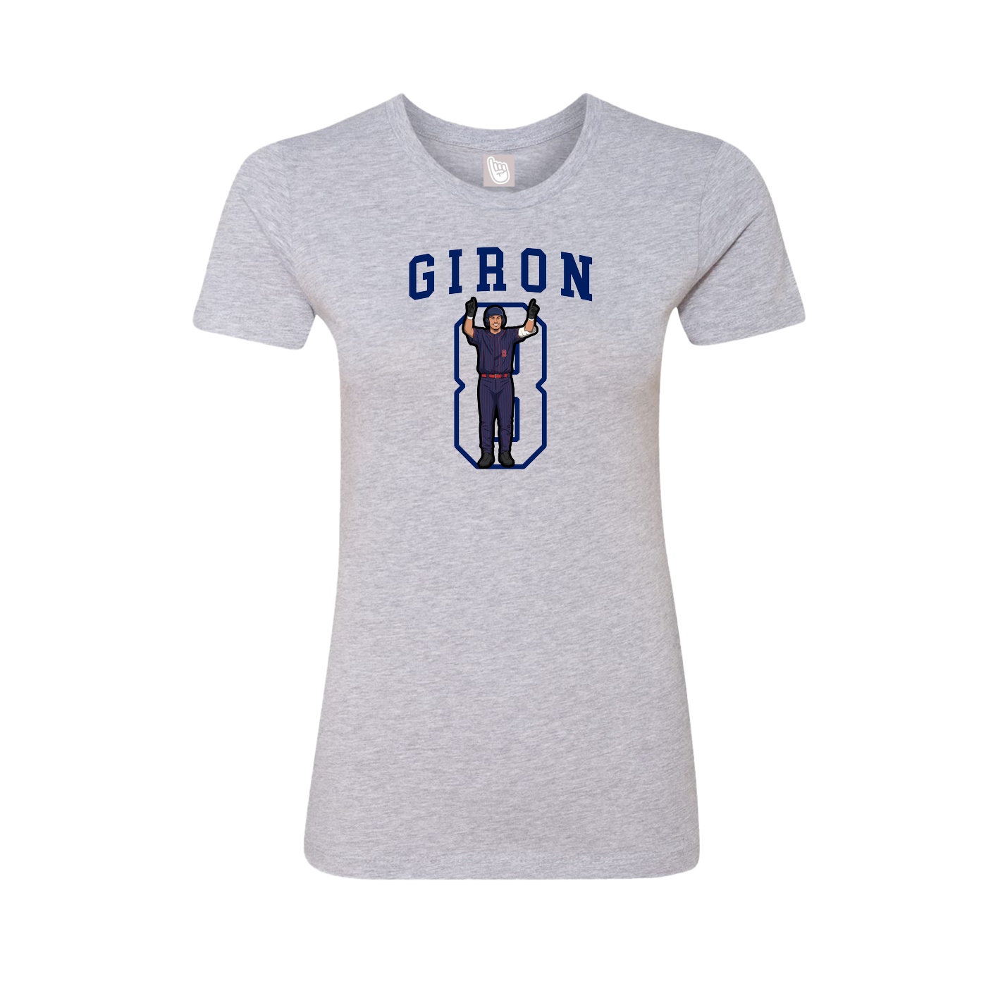 Fitted Women's Tee — Shirsey in Grey