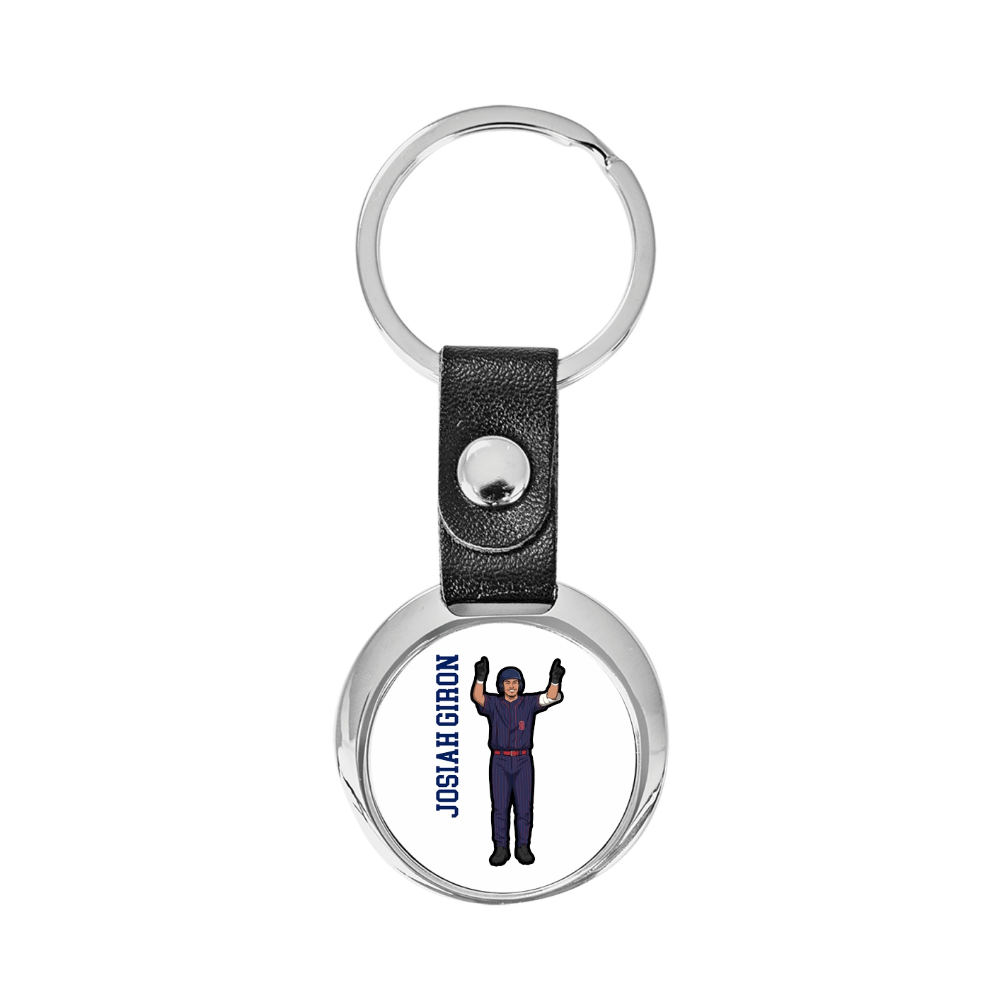Key Chain — Name Vertical in Classic