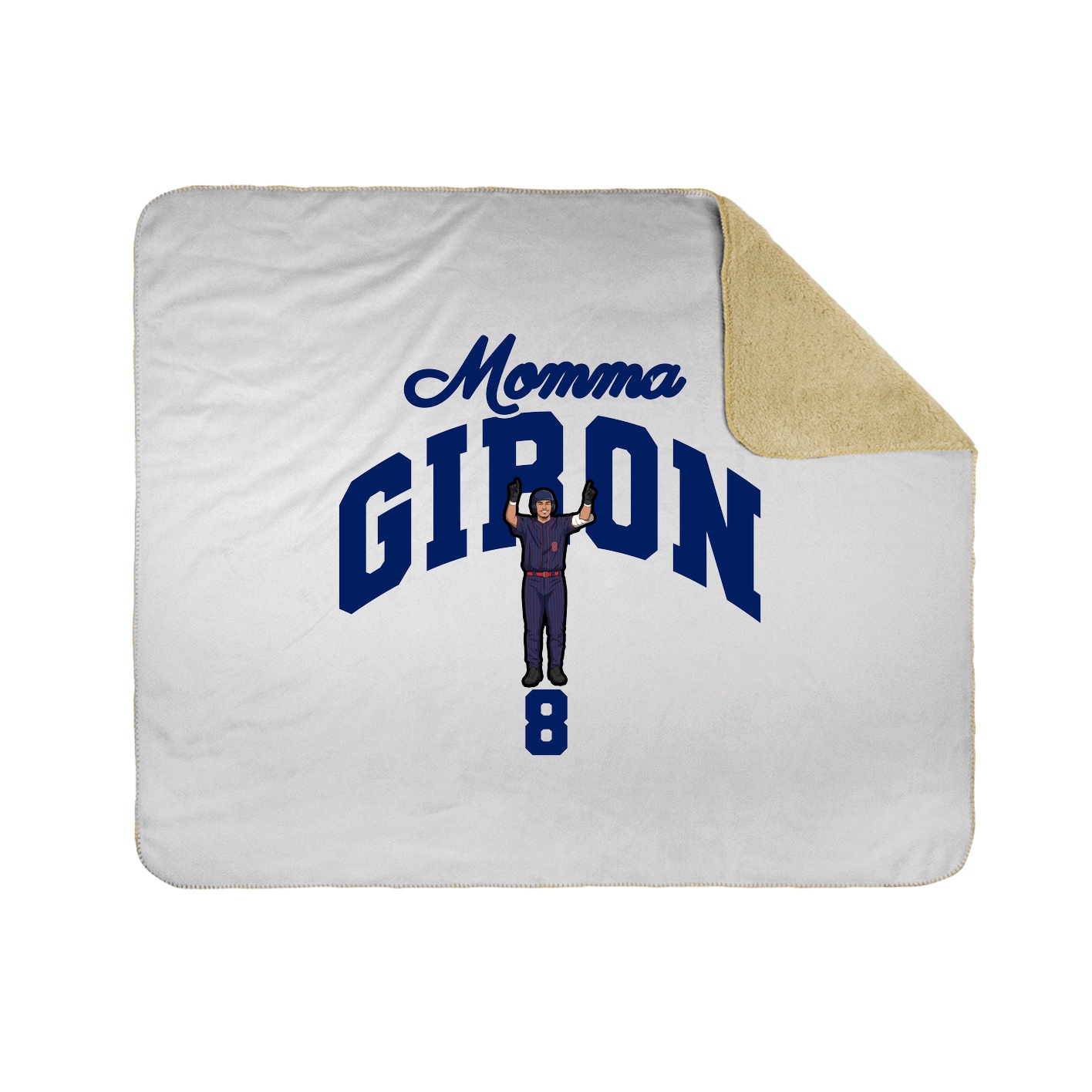 Throw Blanket — Mothers Day Arch in White