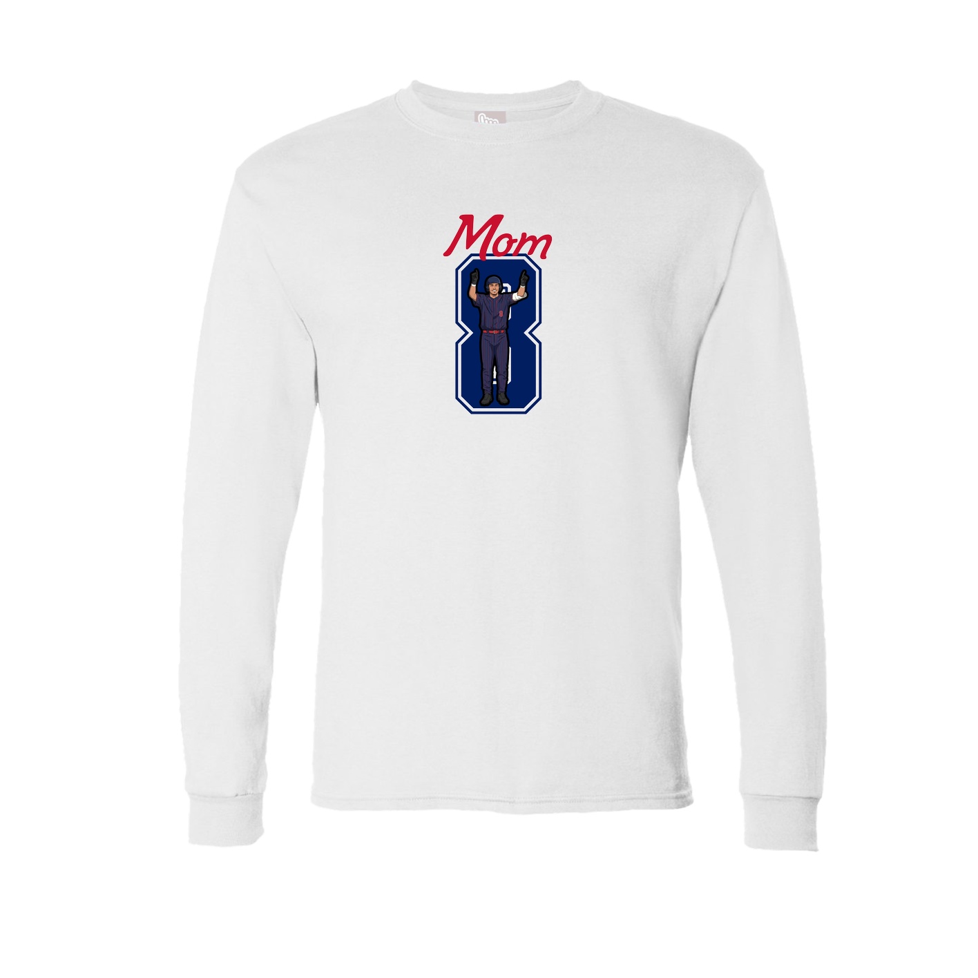 Long Sleeve Tee — Mothers Day Shirsey in White