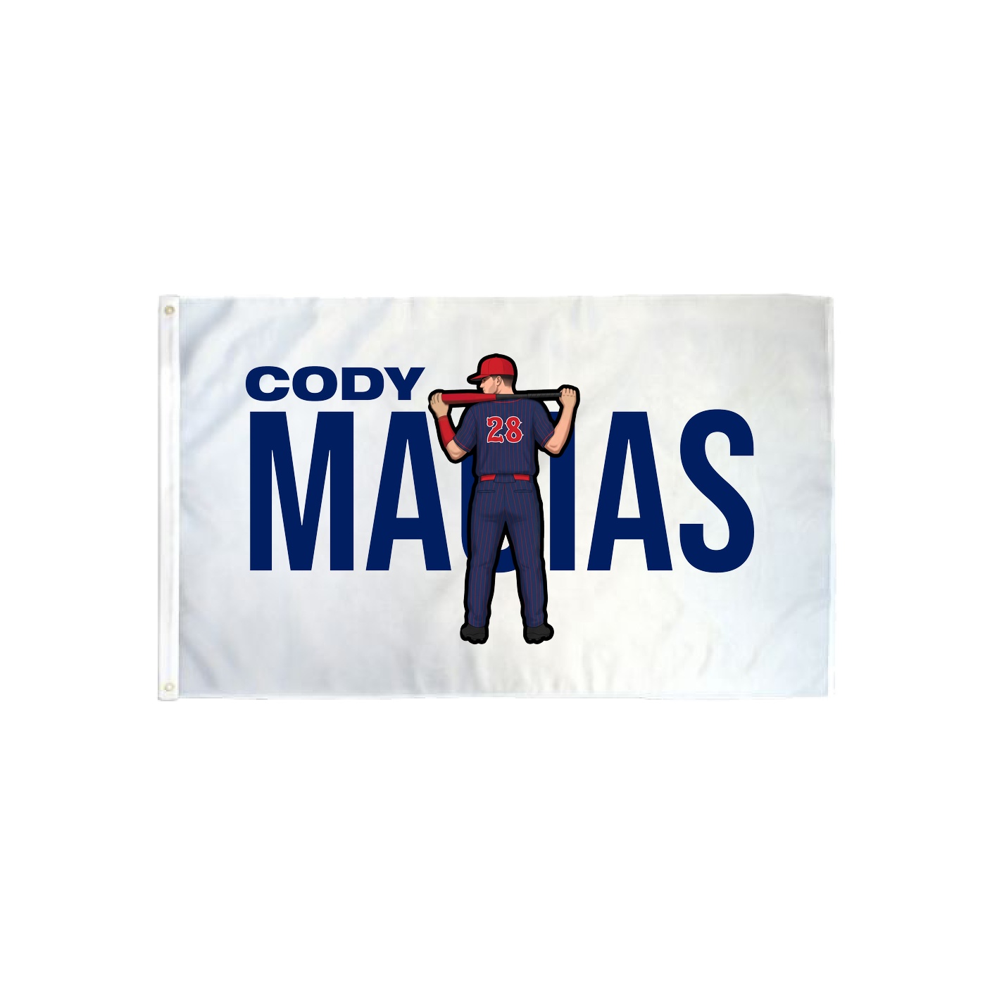 3x5 Flag — Player Name in Classic
