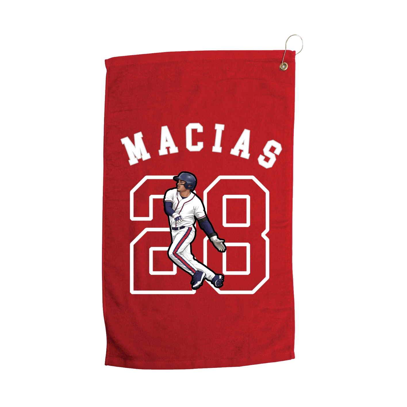 Golf Towel — Shirsey Arch in Red