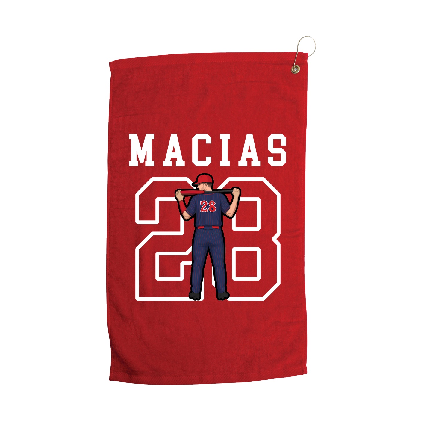 Golf Towel — Shirsey in Red