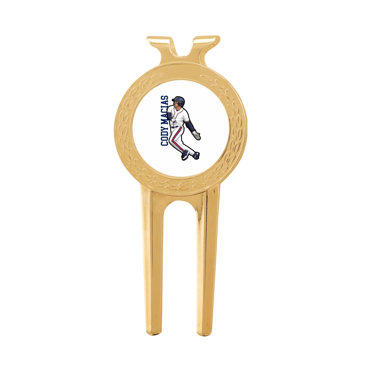 Divot Tool with Ball Marker — Name Vertical in Classic