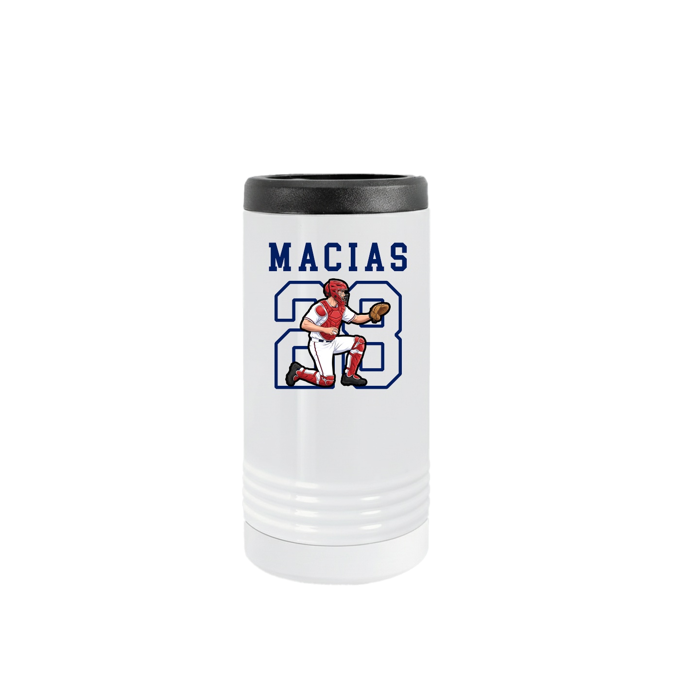 Slim Beverage Holder — Shirsey in White