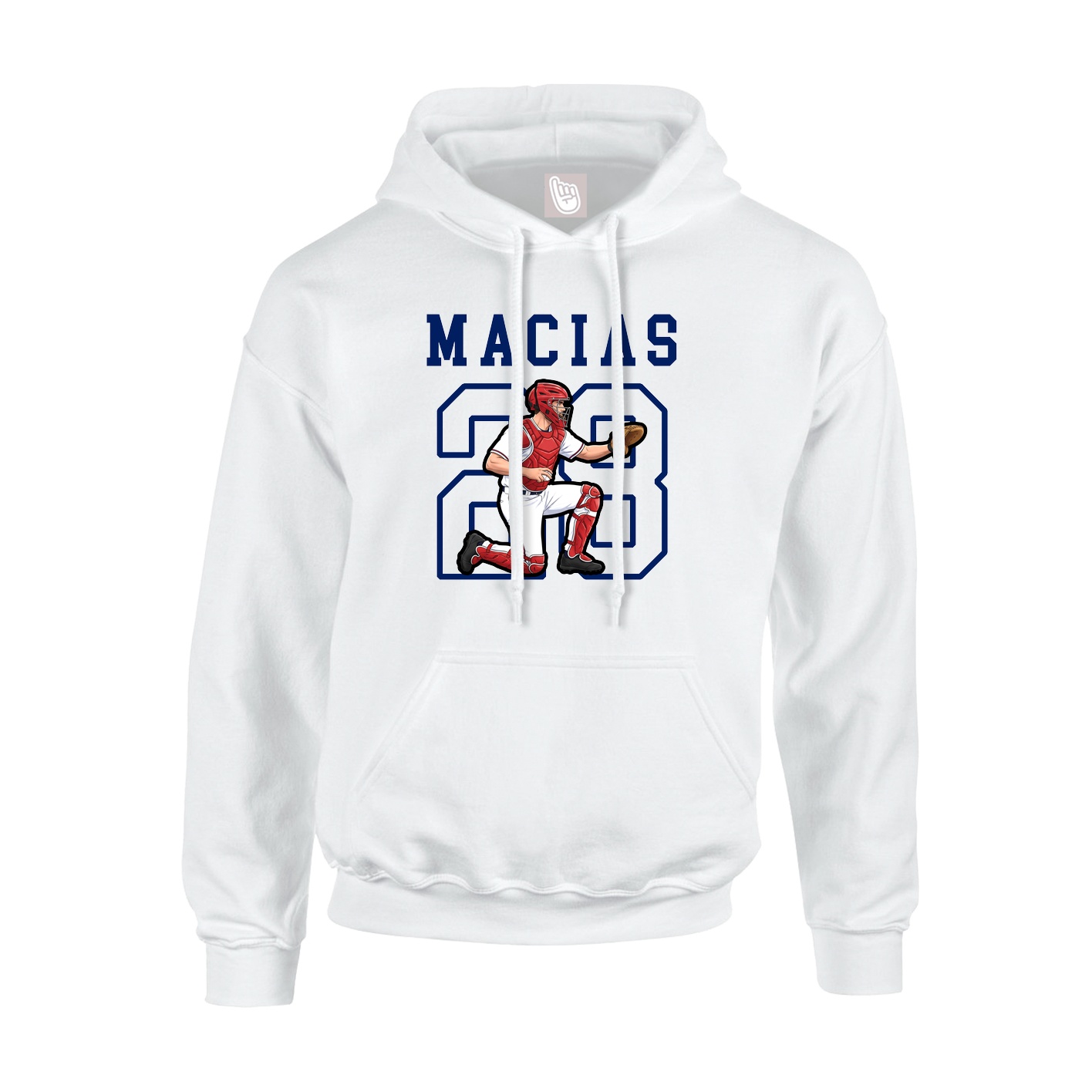 Youth Hoodie — Shirsey in White