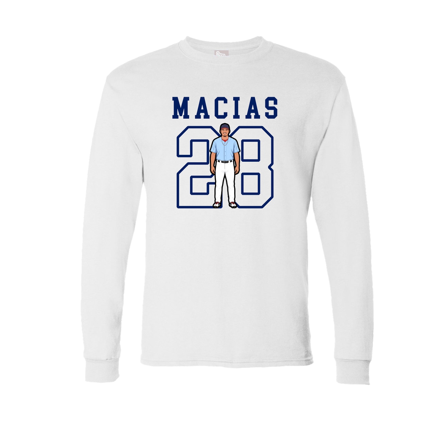 Long Sleeve Tee — Shirsey in White