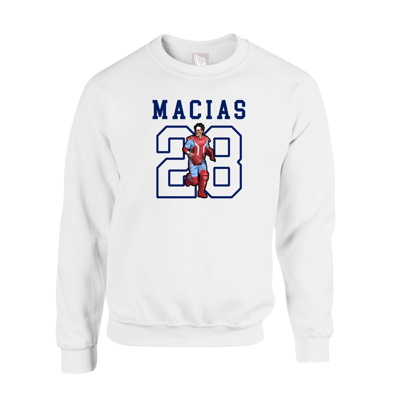 Fleece Crew — Shirsey in White