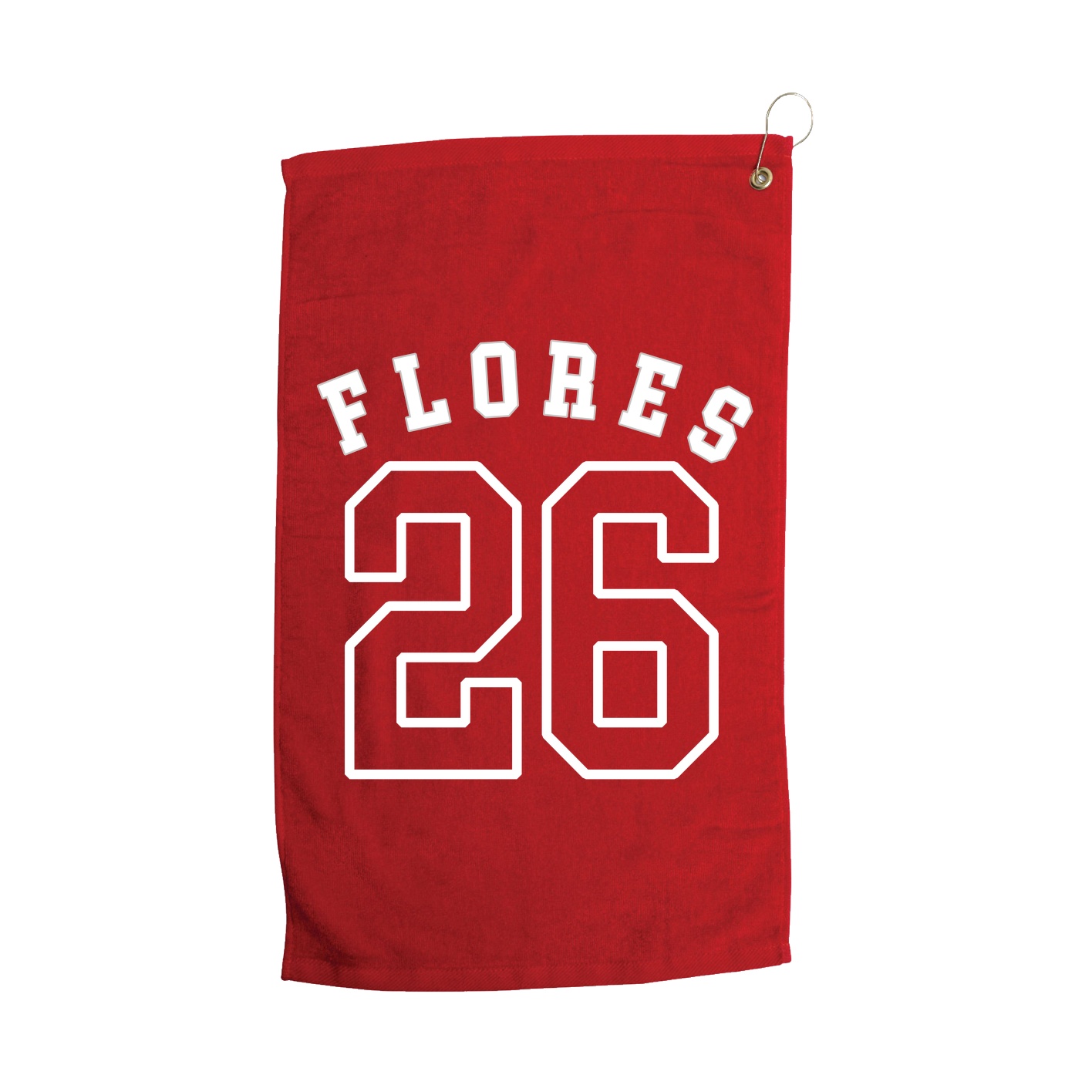 Golf Towel — Shirsey Arch in Red