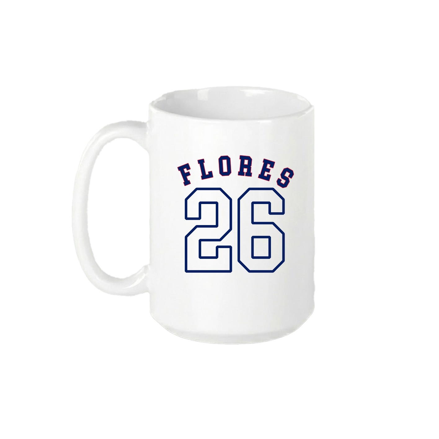 15oz Coffee Mug — Shirsey Arch in White
