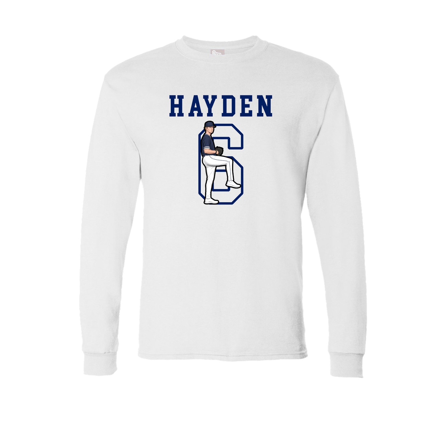 Long Sleeve Tee — Shirsey in White
