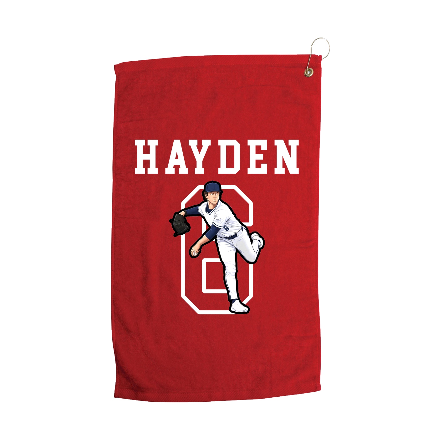 Golf Towel — Shirsey in Red