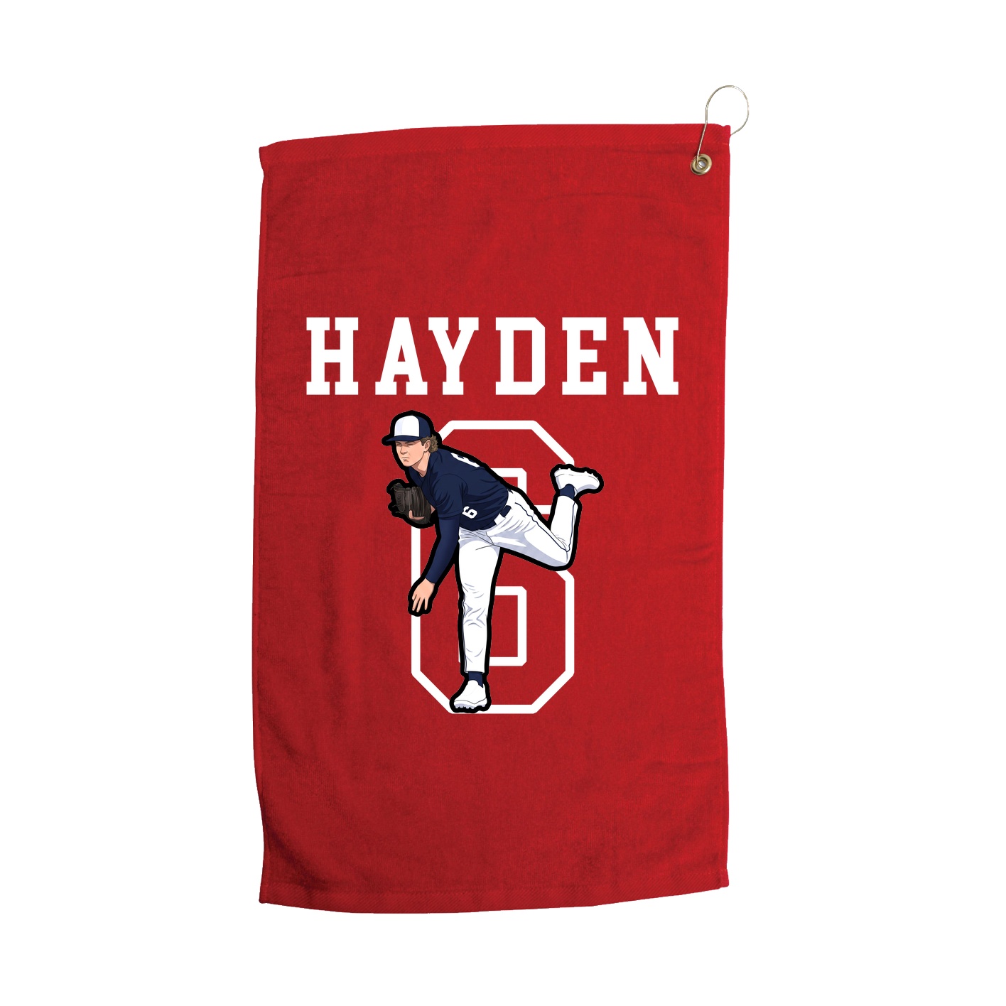 Golf Towel — Shirsey in Red