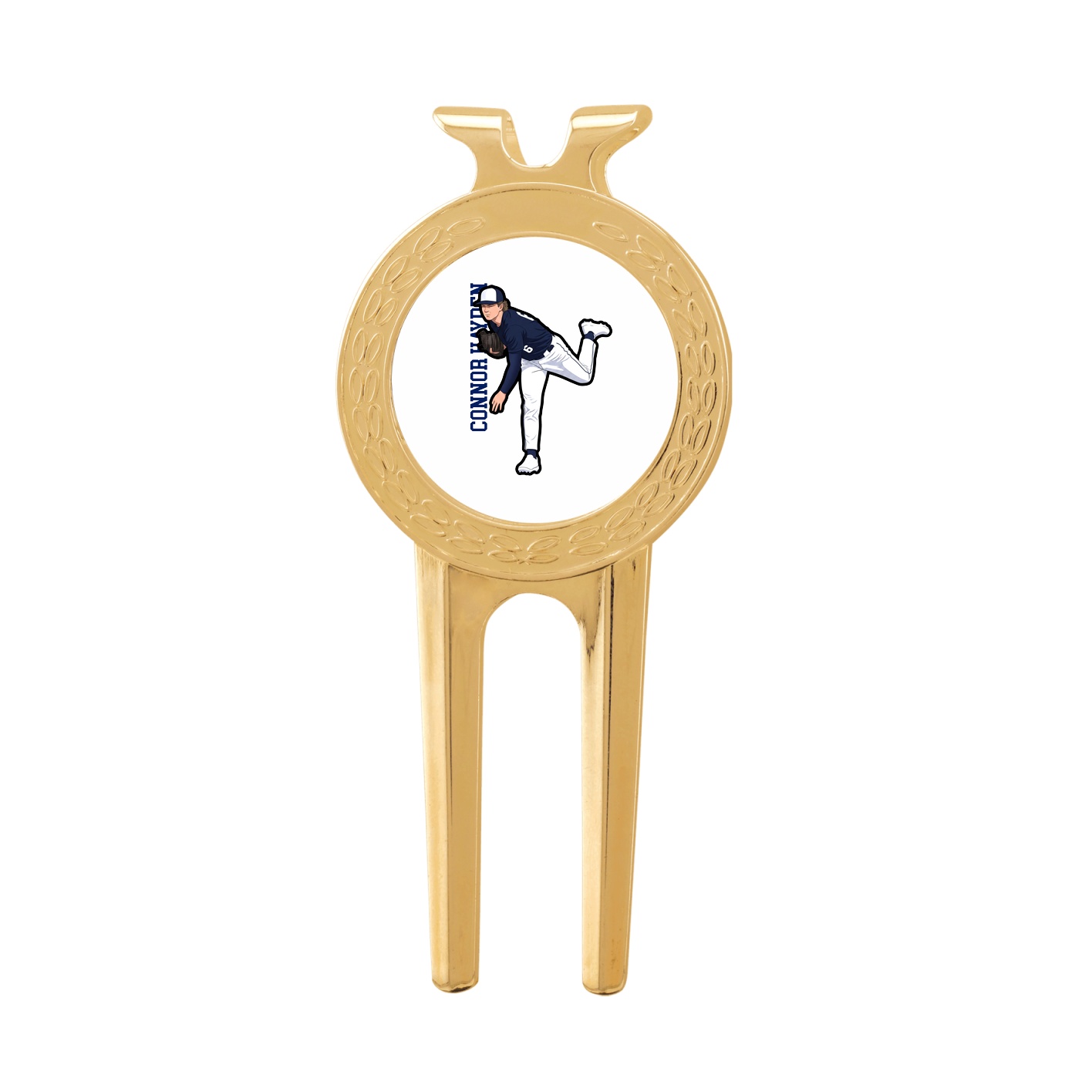Divot Tool with Ball Marker — Name Vertical in Classic