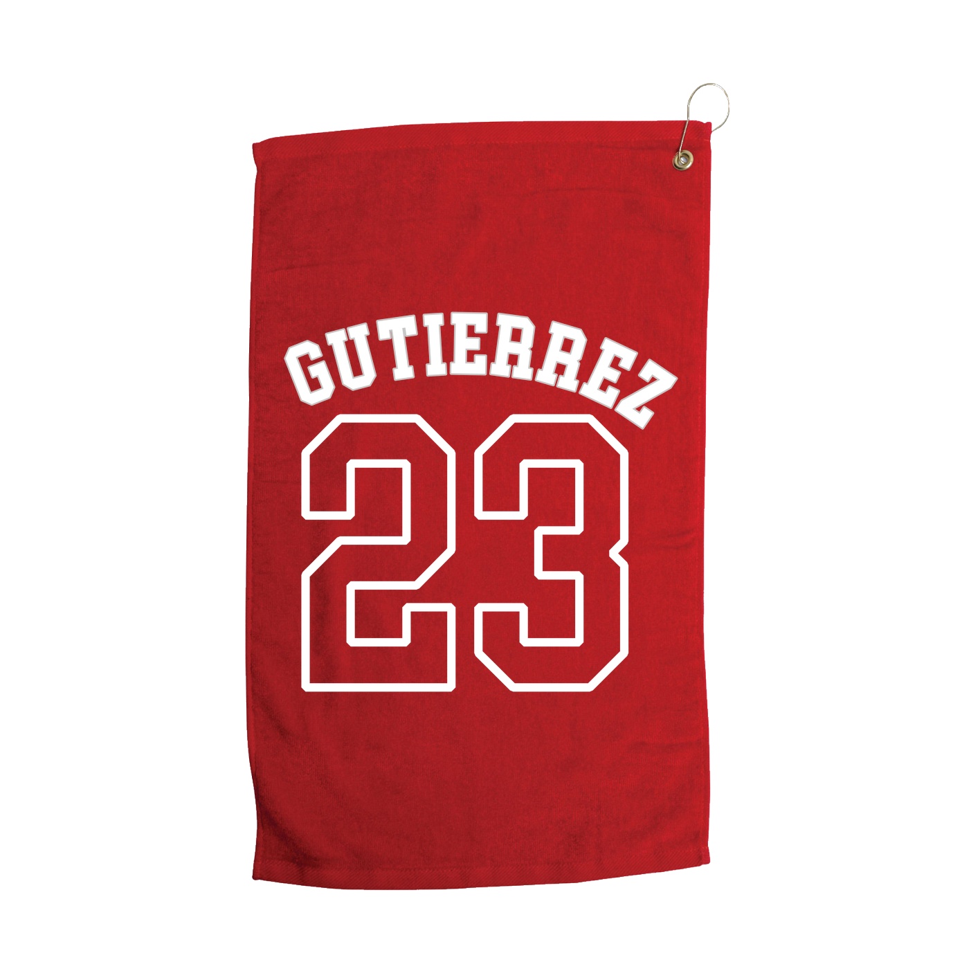 Golf Towel — Shirsey Arch in Red