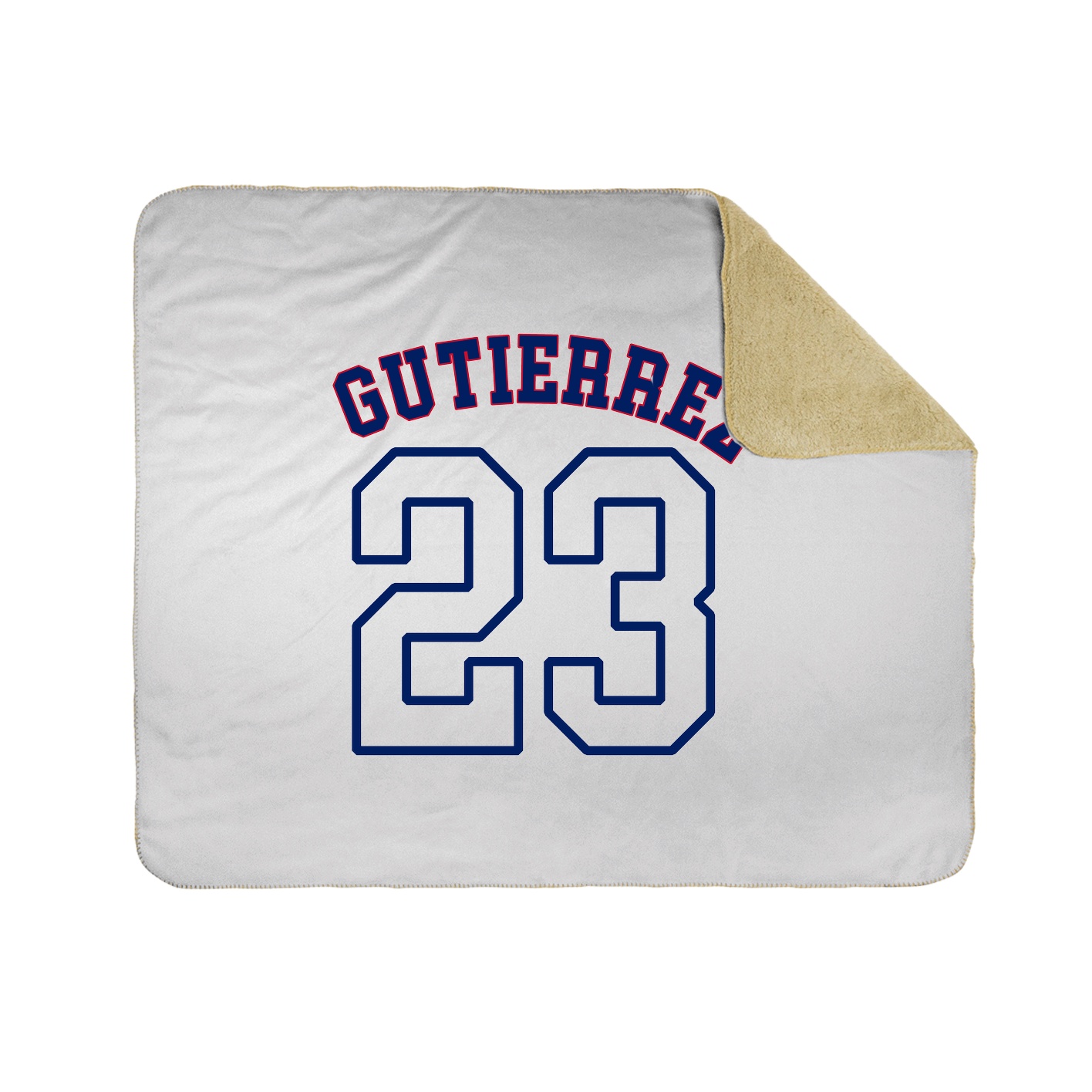Throw Blanket — Shirsey Arch in White