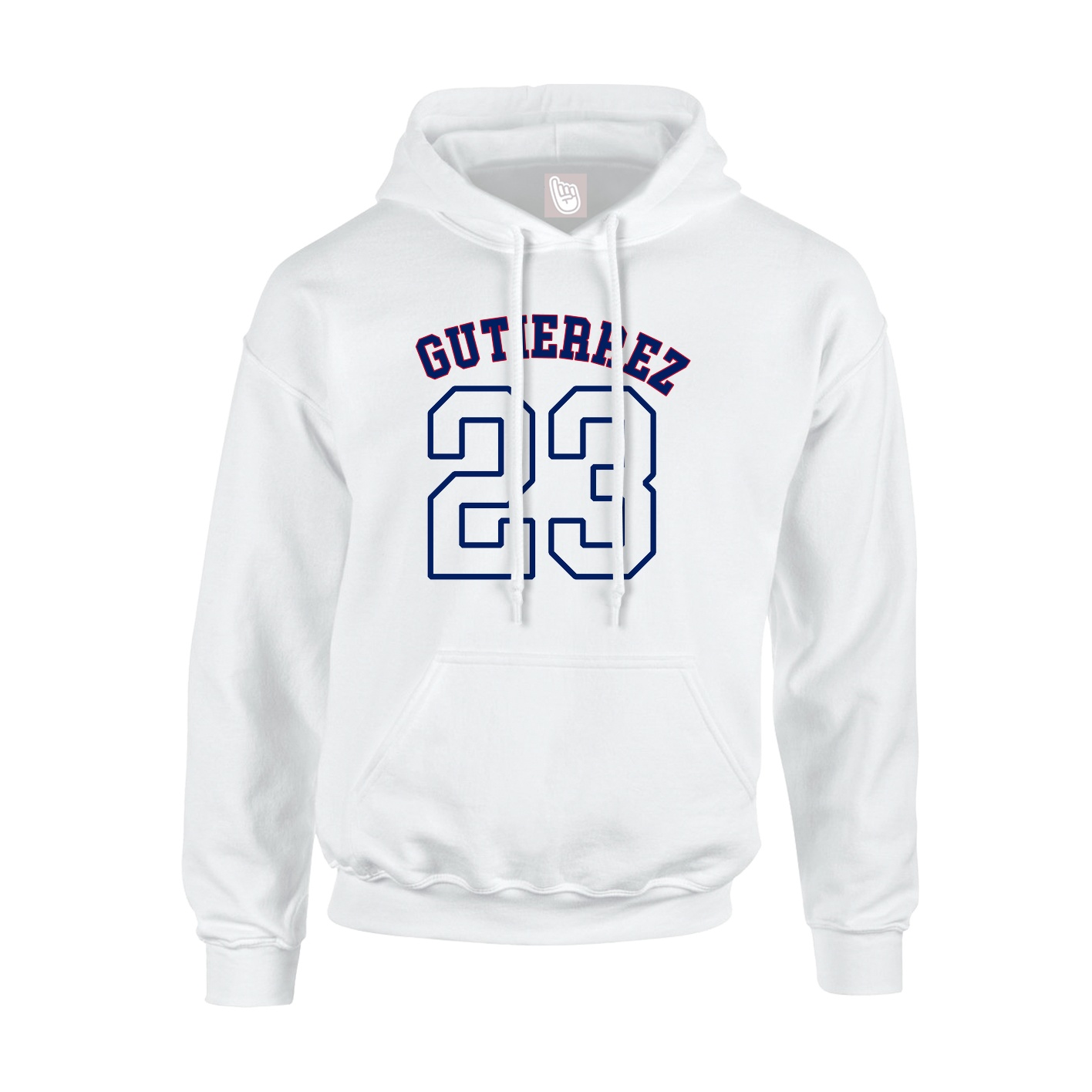 Hoodie — Shirsey Arch in White