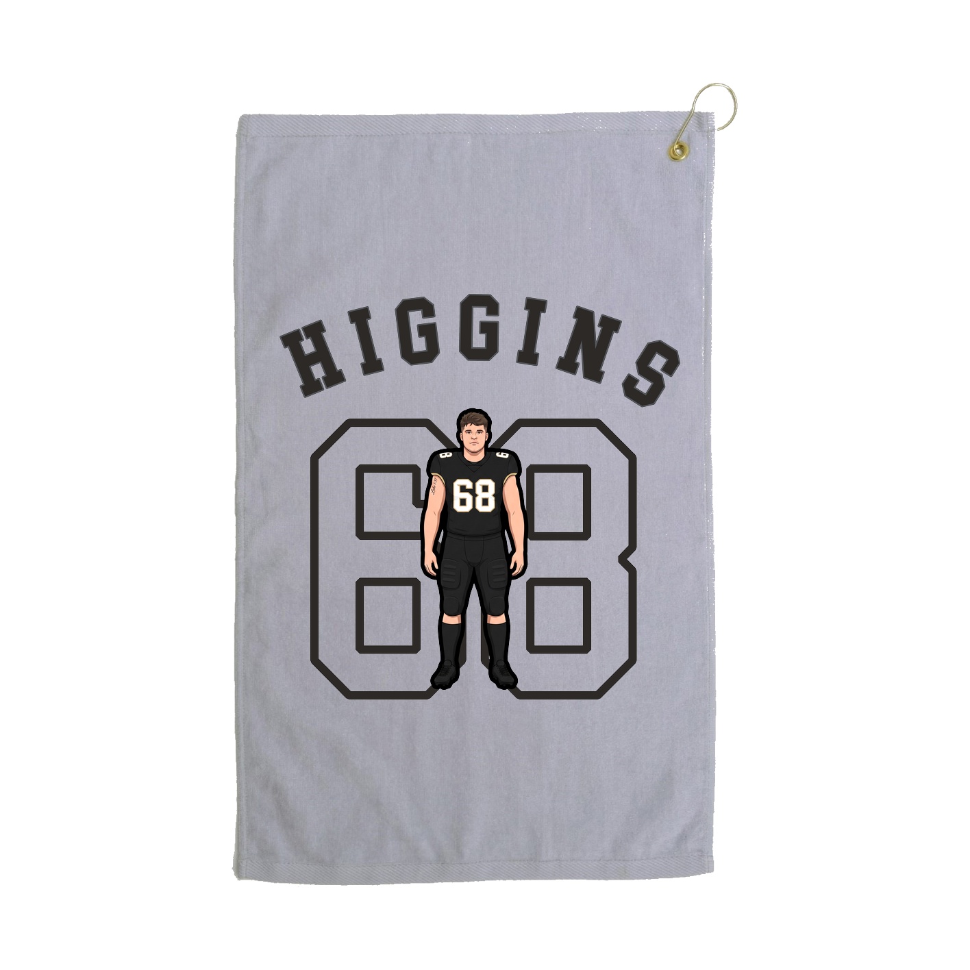 Golf Towel — Shirsey Arch in Grey