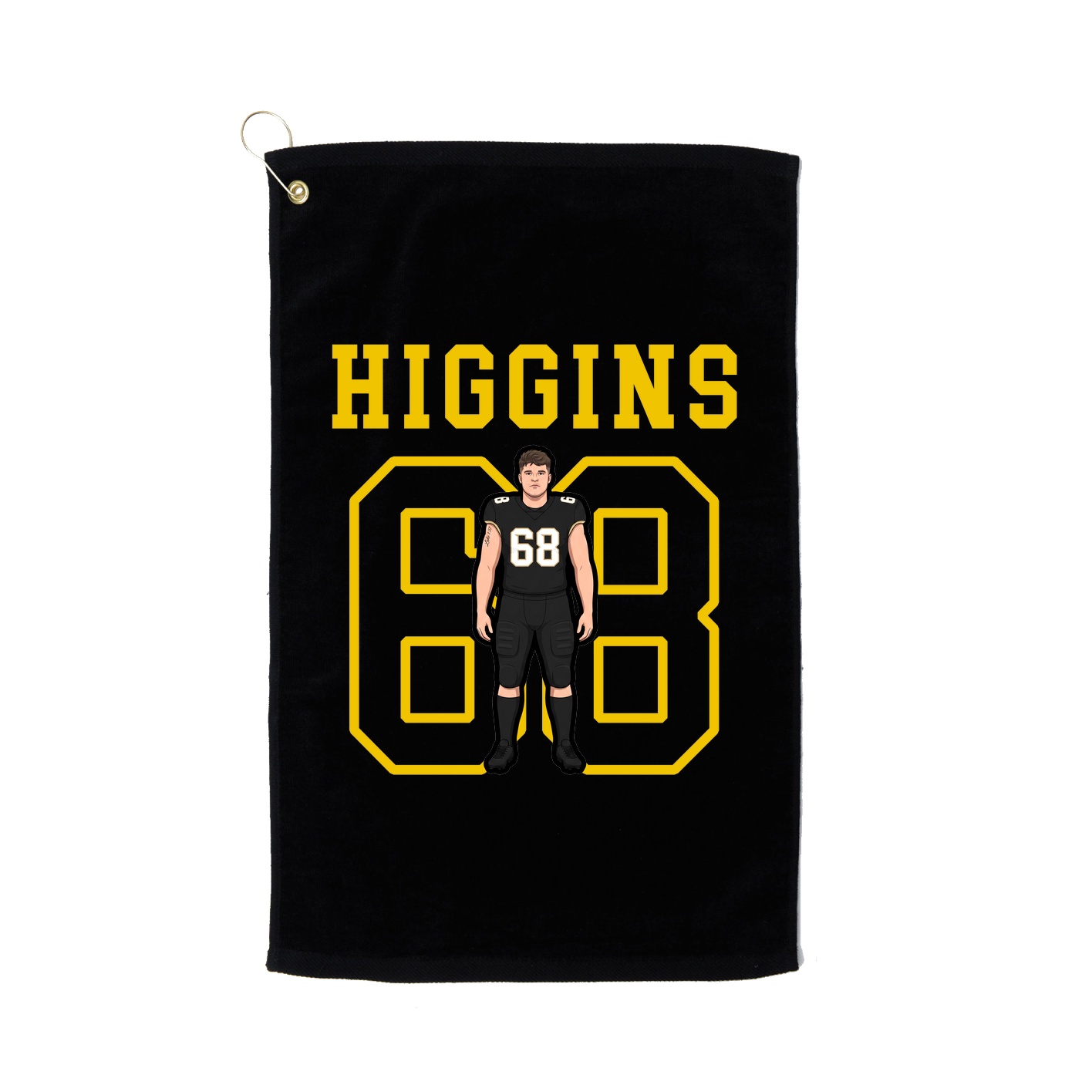 Golf Towel — Shirsey in Black