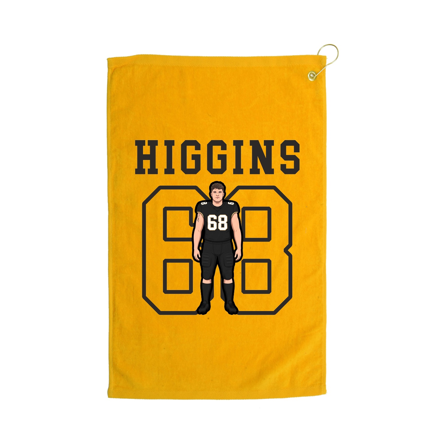 Golf Towel — Shirsey in Gold