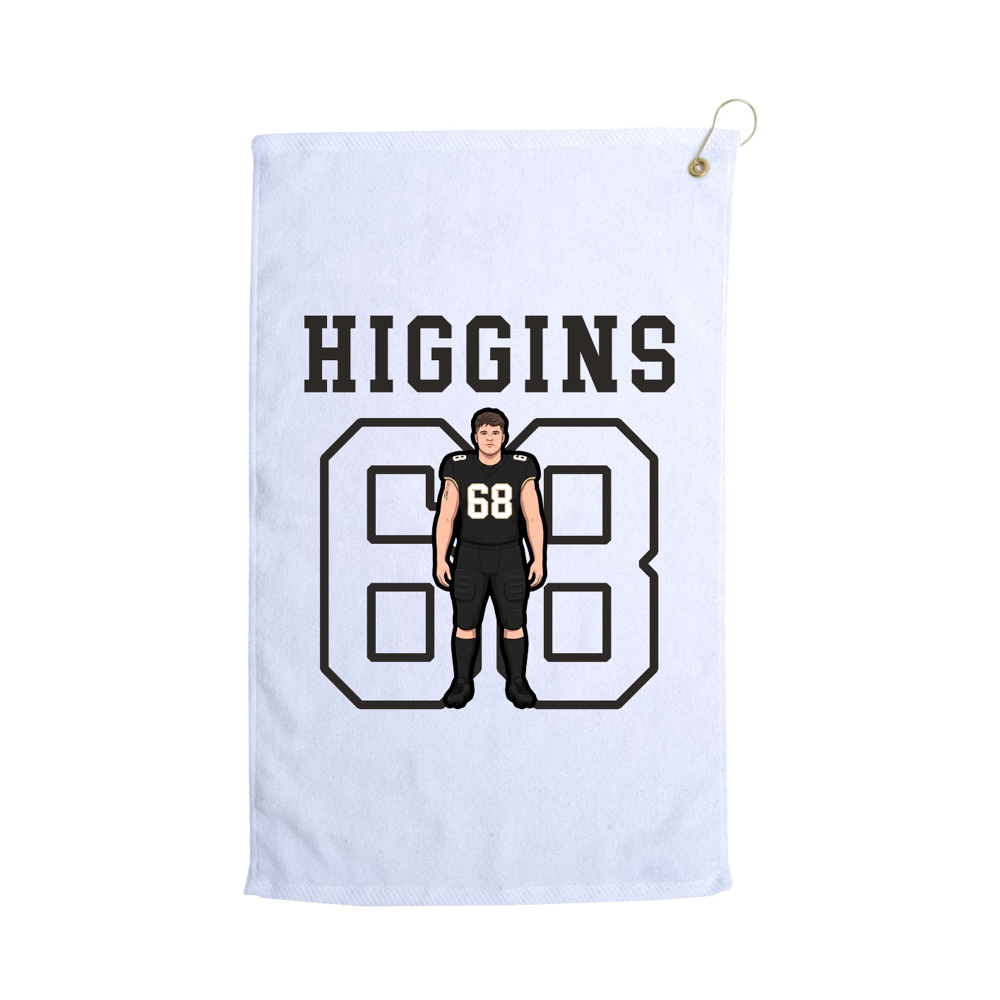 Golf Towel — Shirsey in White