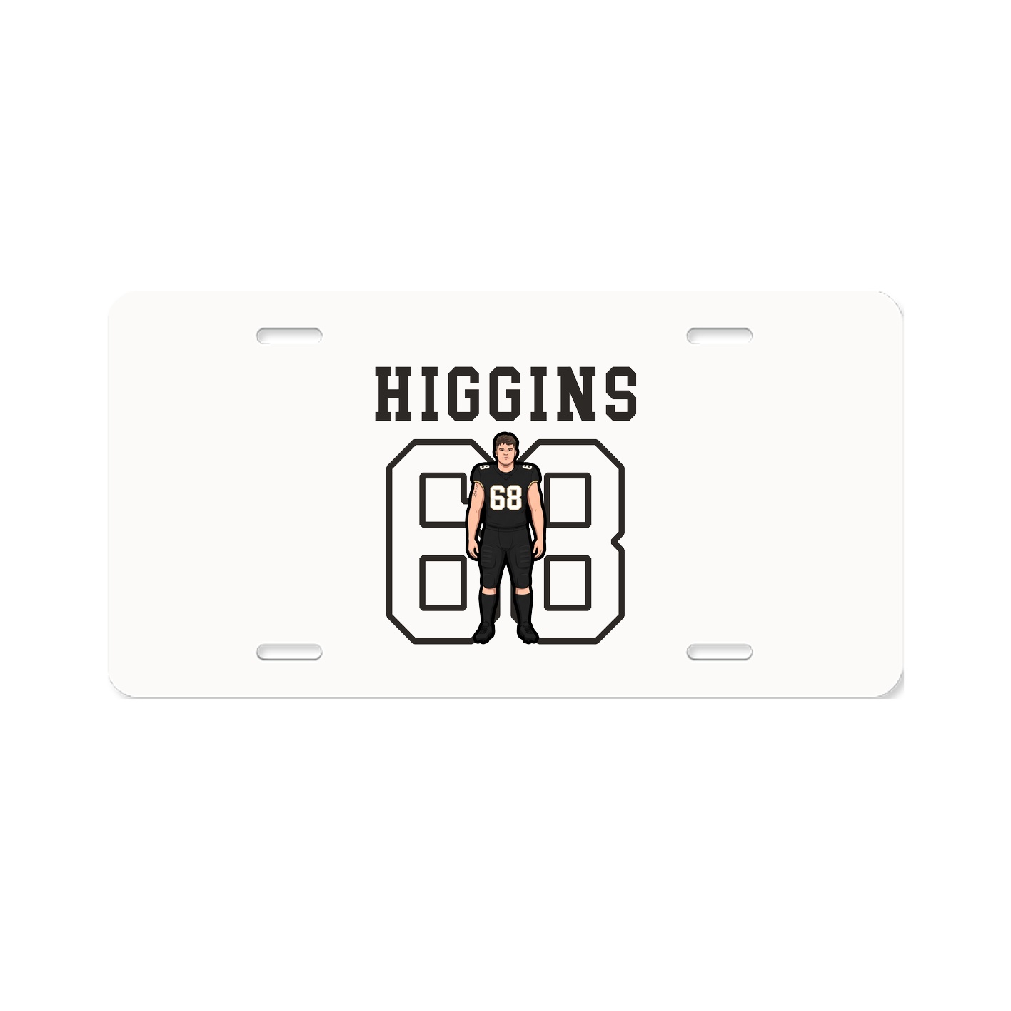 License Plate — Shirsey in Classic